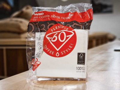 V60 paper coffee filters